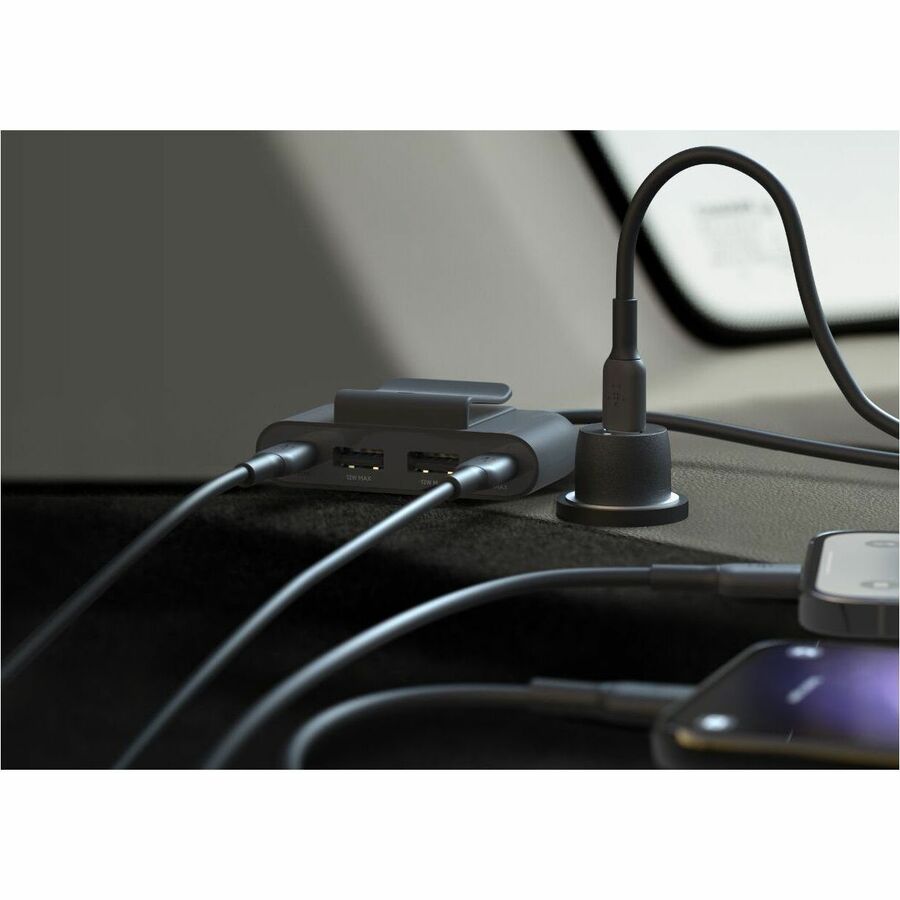Belkin BoostCharge Auto Adapter - 30 W - 12 V DC Input