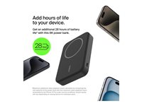 Belkin BoostCharge Pro Power Bank Magnetic Power Bank With Qi2 15W 10K BPD007BTBK