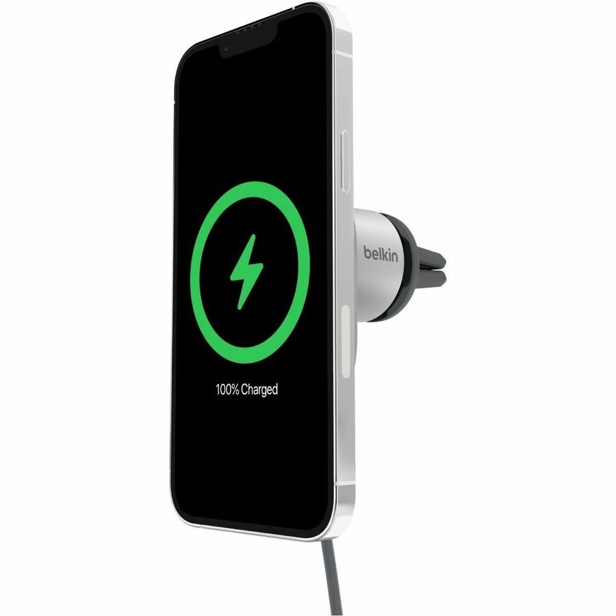 Belkin BoostCharge Pro Wireless Car Charger With Official MagSafe Charging 15W - 1 - For