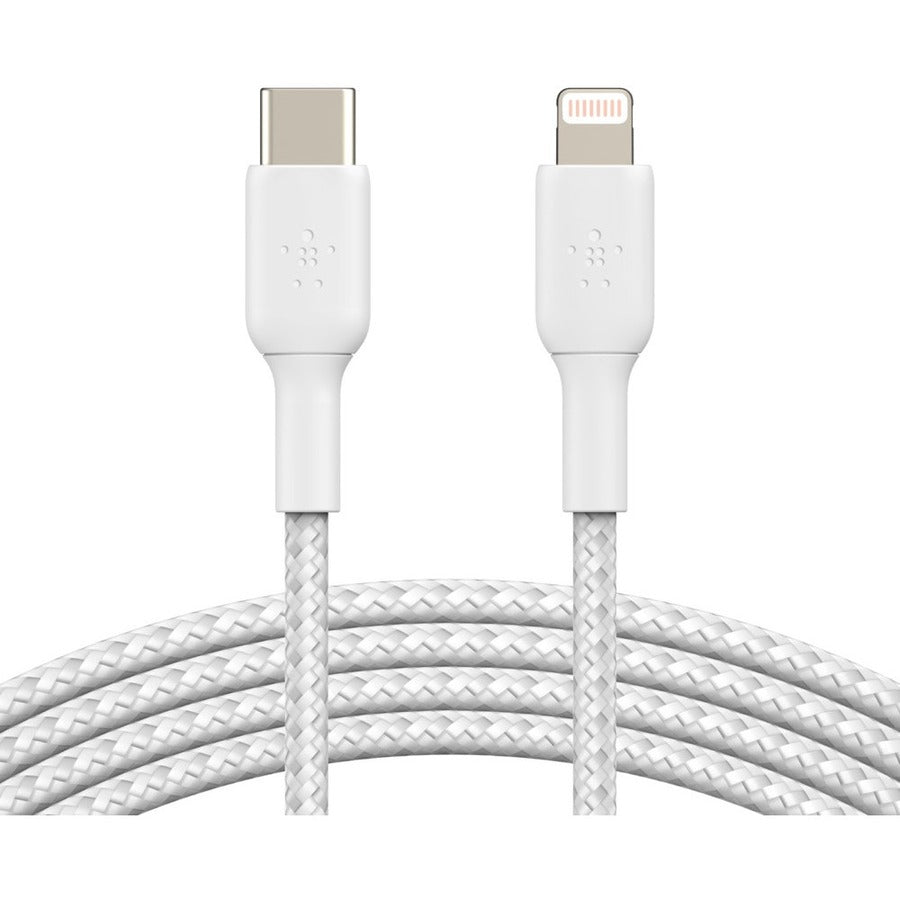 Belkin Caa004Bt2Mwh Lightning Cable 2 M White