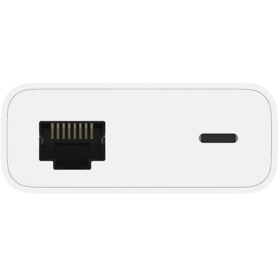 Belkin Ethernet + Power Adapter with Lightning Connector - Lightning - 180 MB/s Data Trans