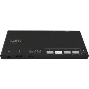 Belkin F1Dn004Mod-Km-4 Kvm Switch Black