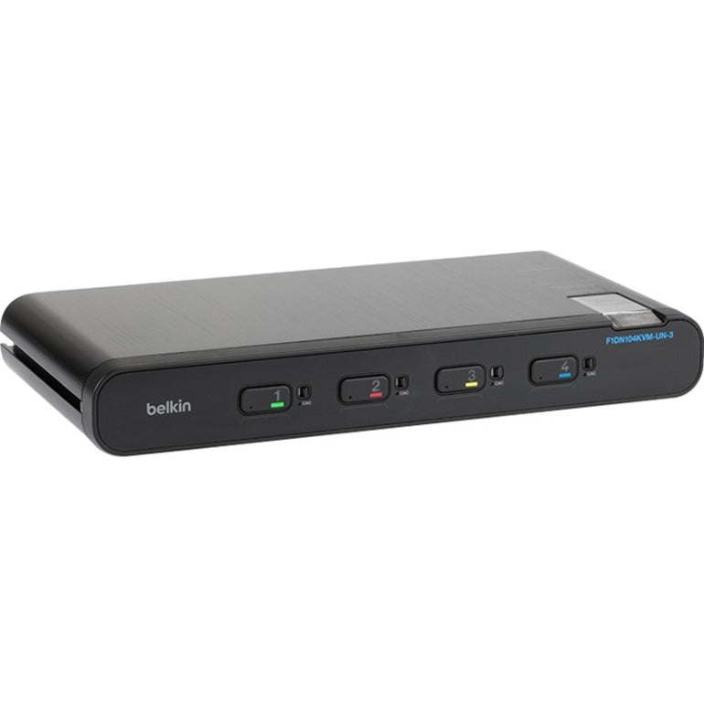 Belkin F1Dn104Kvm-Un-3 Kvm Switch Rack Mounting Black