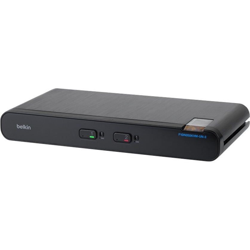 Belkin F1Dn202Kvm-Un-3 Kvm Switch Rack Mounting Black