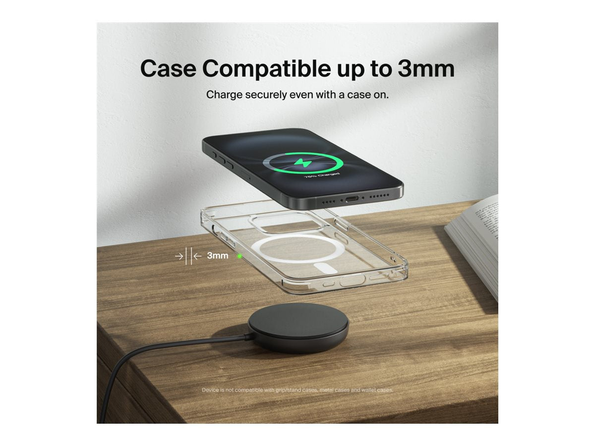Belkin Magnetic Wireless Charger 15W Fast Charging for iPhone