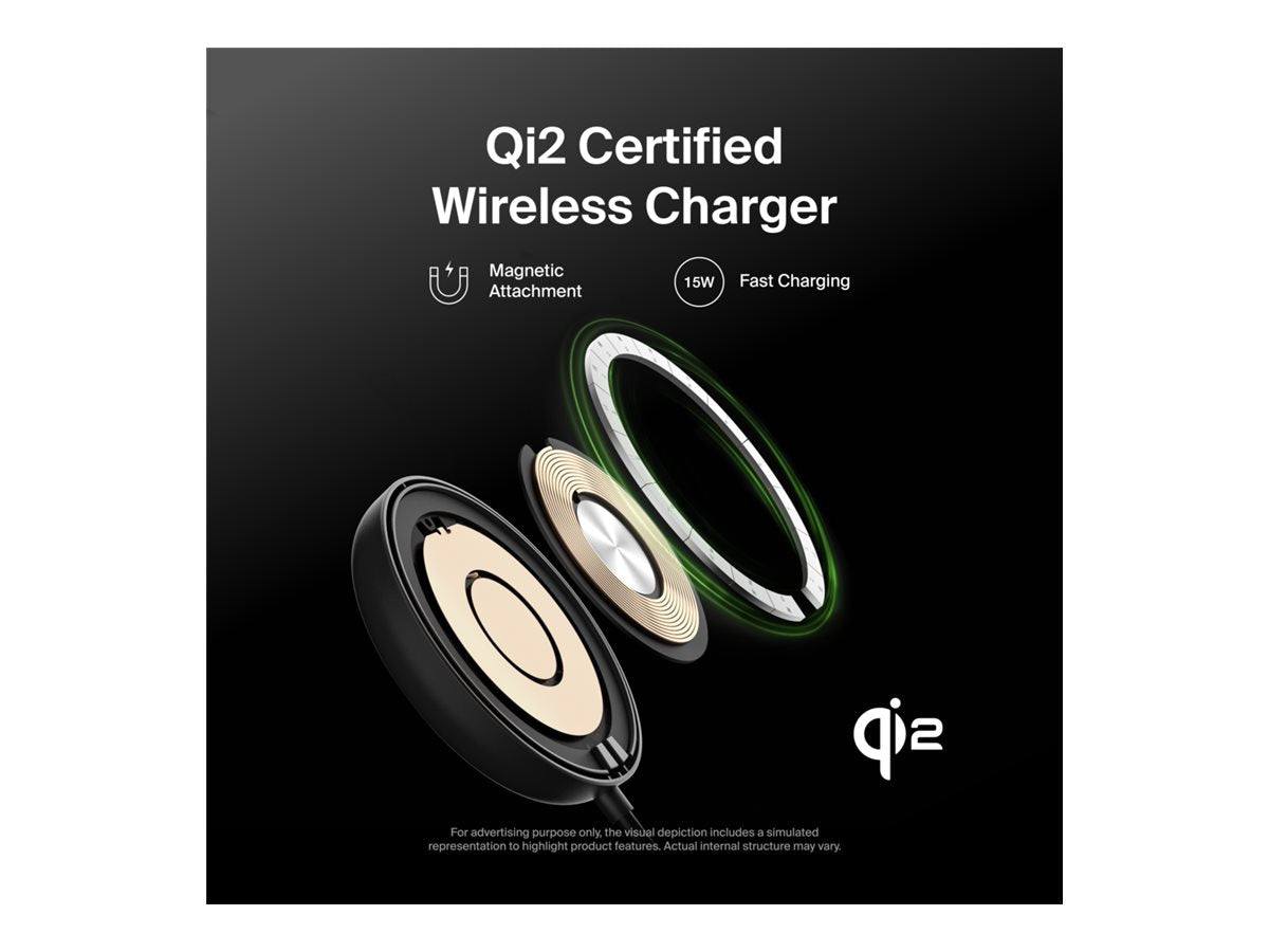 Belkin Magnetic Wireless Charger 15W Fast Charging for iPhone