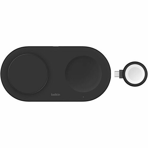 Belkin QI2 3-in-1 Wireless Charging Pad with Apple Watch Dongle for Apple Users