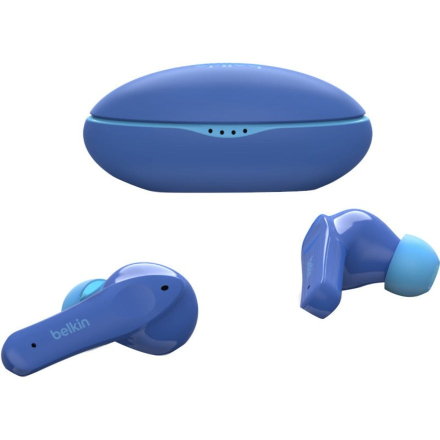 Belkin SOUNDFORM Nano Wireless Earbuds for Kids - True Wireless - Bluetooth - 32.8 ft - E