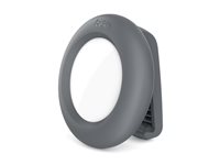 Belkin Secure Holder with Clip for AirTag - Dark Gray - Scratch Protection, Secure,