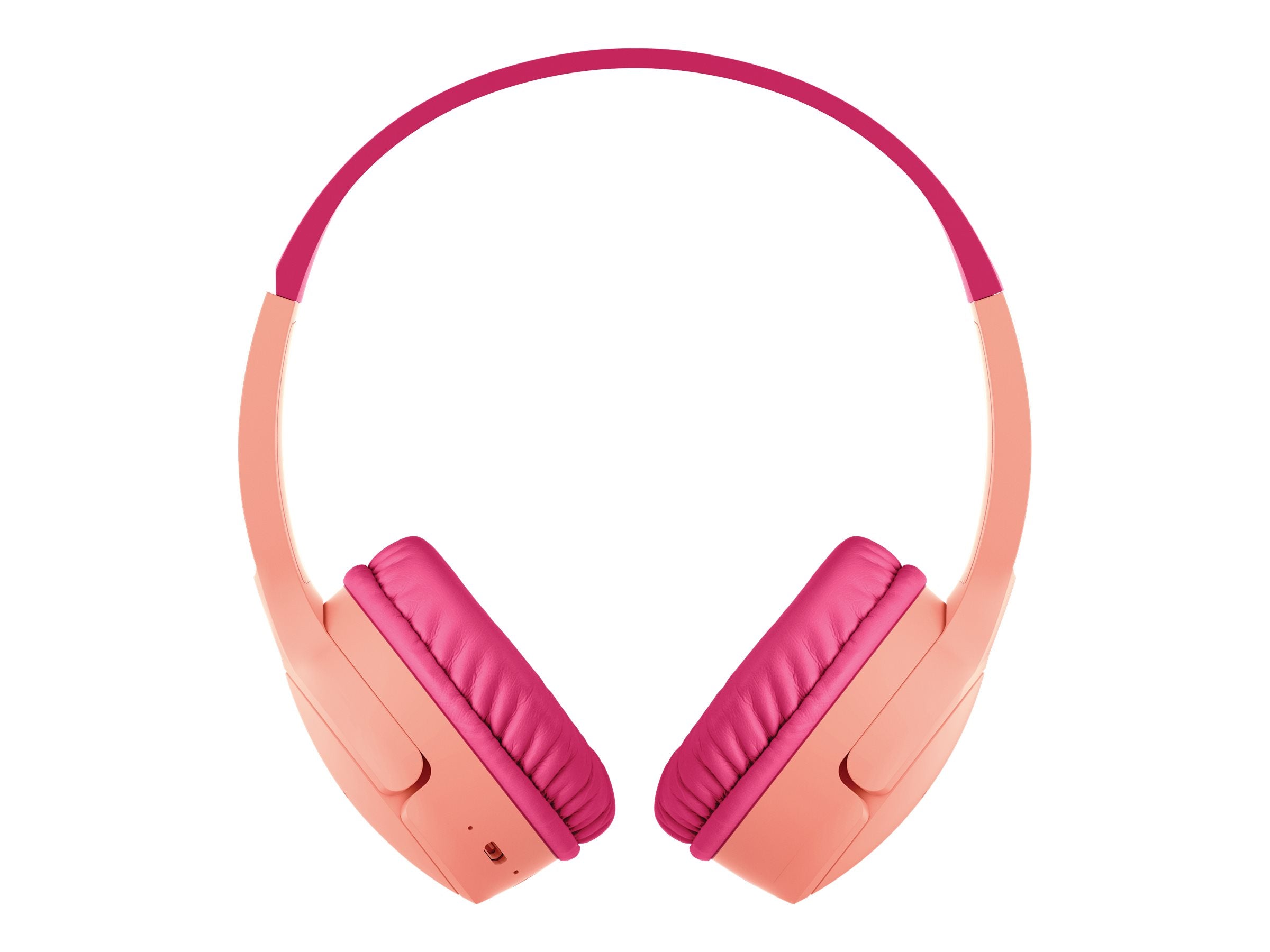 Belkin SoundForm Mini - Headphones with mic - on-ear - Bluetooth - wireless, wired - 3.5 mm jack - pink AUD001BTPKV3