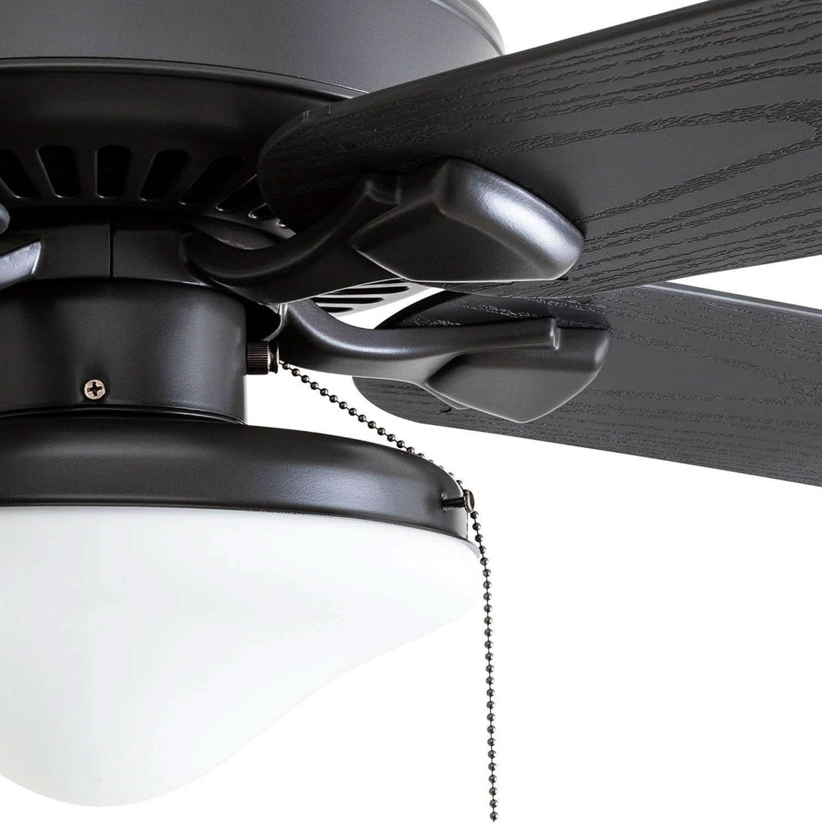 Belmar 52 Inch Bronze Damp Rated Ceiling Fan LED Light