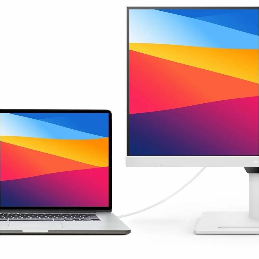 BenQ GW2790QT 27" Class WQHD LED Monitor - 16:9 - White - 27" Viewable - In-plane