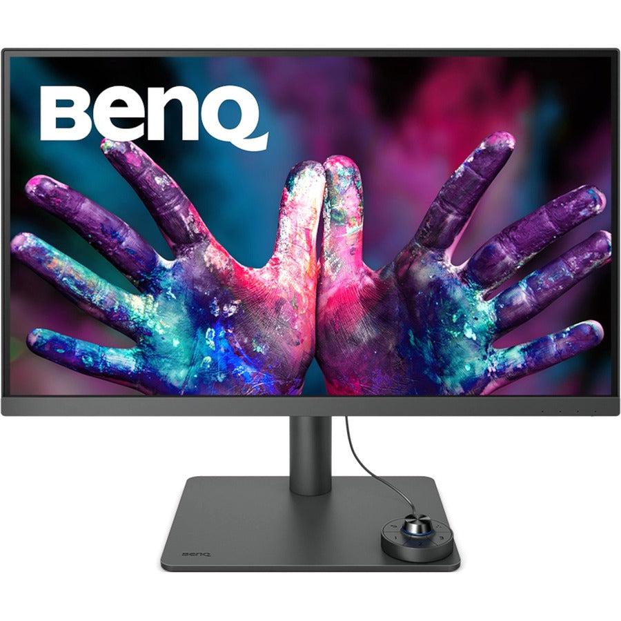 BenQ PD2705U 27 4K UHD IPS USB-C Calibrated LCD Monitor for Designer - 16:9 - Gray"