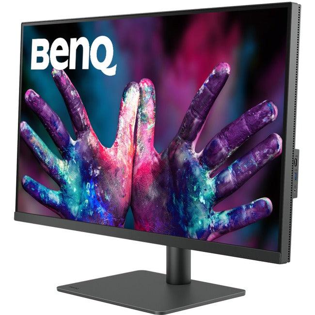 BenQ PD3205U 32 4K UHD IPS USB-C Calibrated LCD Monitor for Designer - 16:9 - Gray"