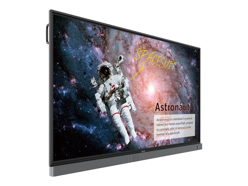 BenQ RM8602K - 86 Diagonal Class LED-backlit LCD display - interactive - with built-in interactive whiteboard