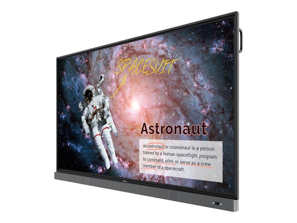 BenQ RM8602K - 86 Diagonal Class LED-backlit LCD display - interactive - with built-in interactive whiteboard