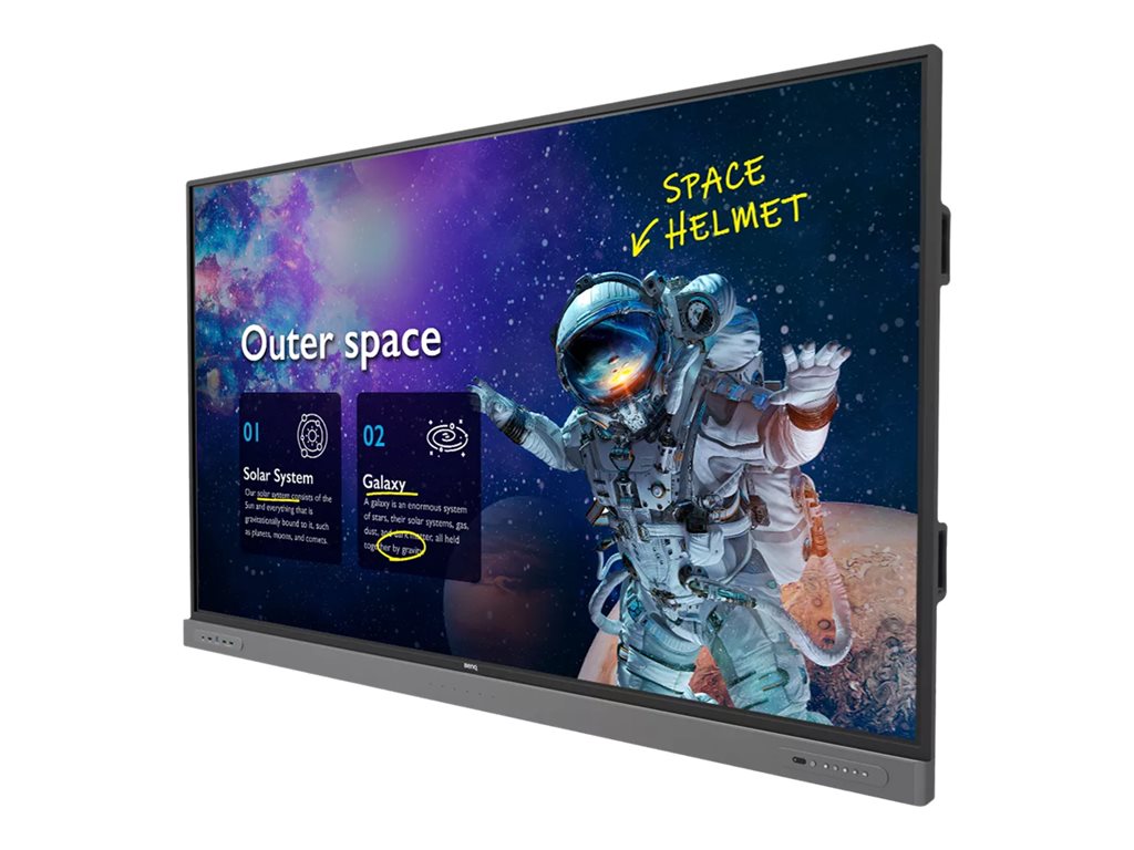 BenQ RM8603 - 86 Diagonal Class Master Education Series LED-backlit LCD display - interactive - with touchscreen (multi
