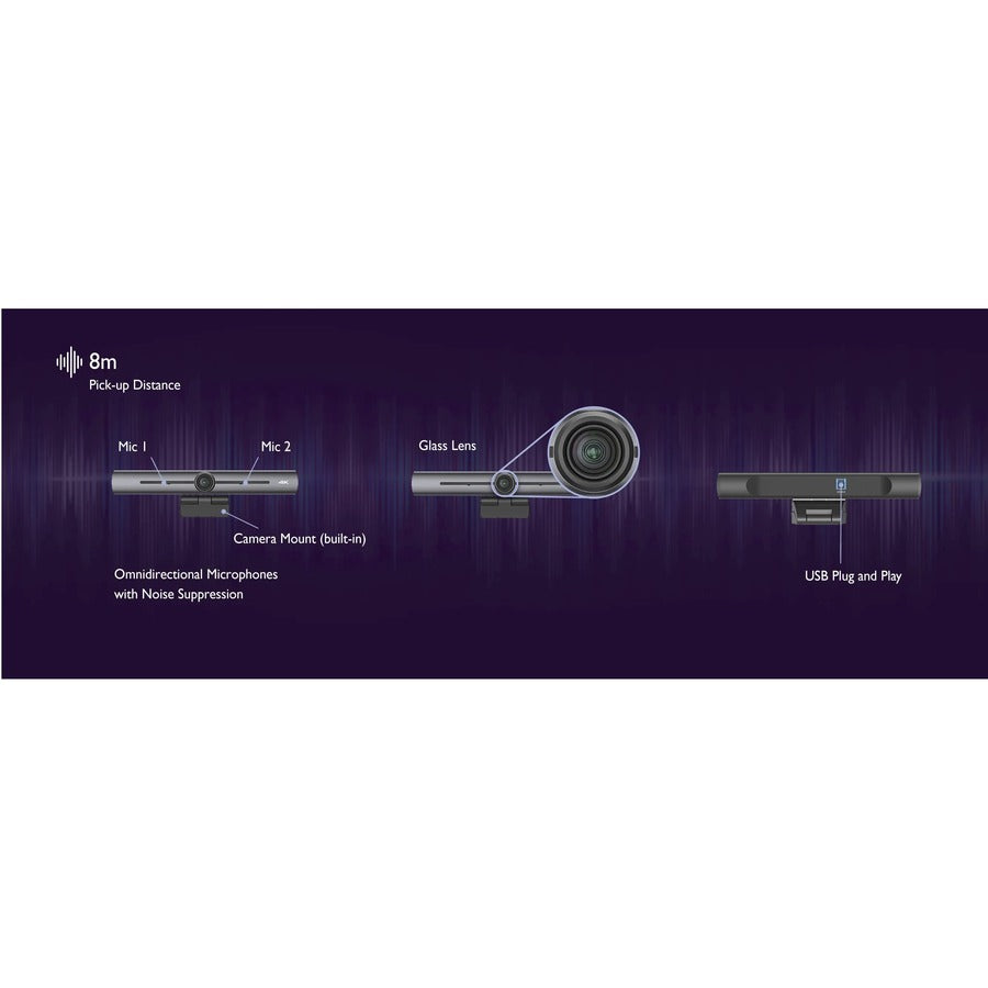 BenQ DVY22 Video Conferencing Camera - 30 fps - USB 3.0