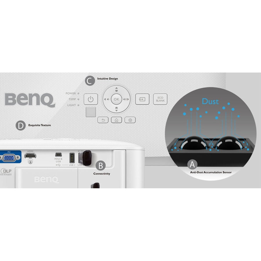 BenQ EW800ST DLP Projector - 16:10
