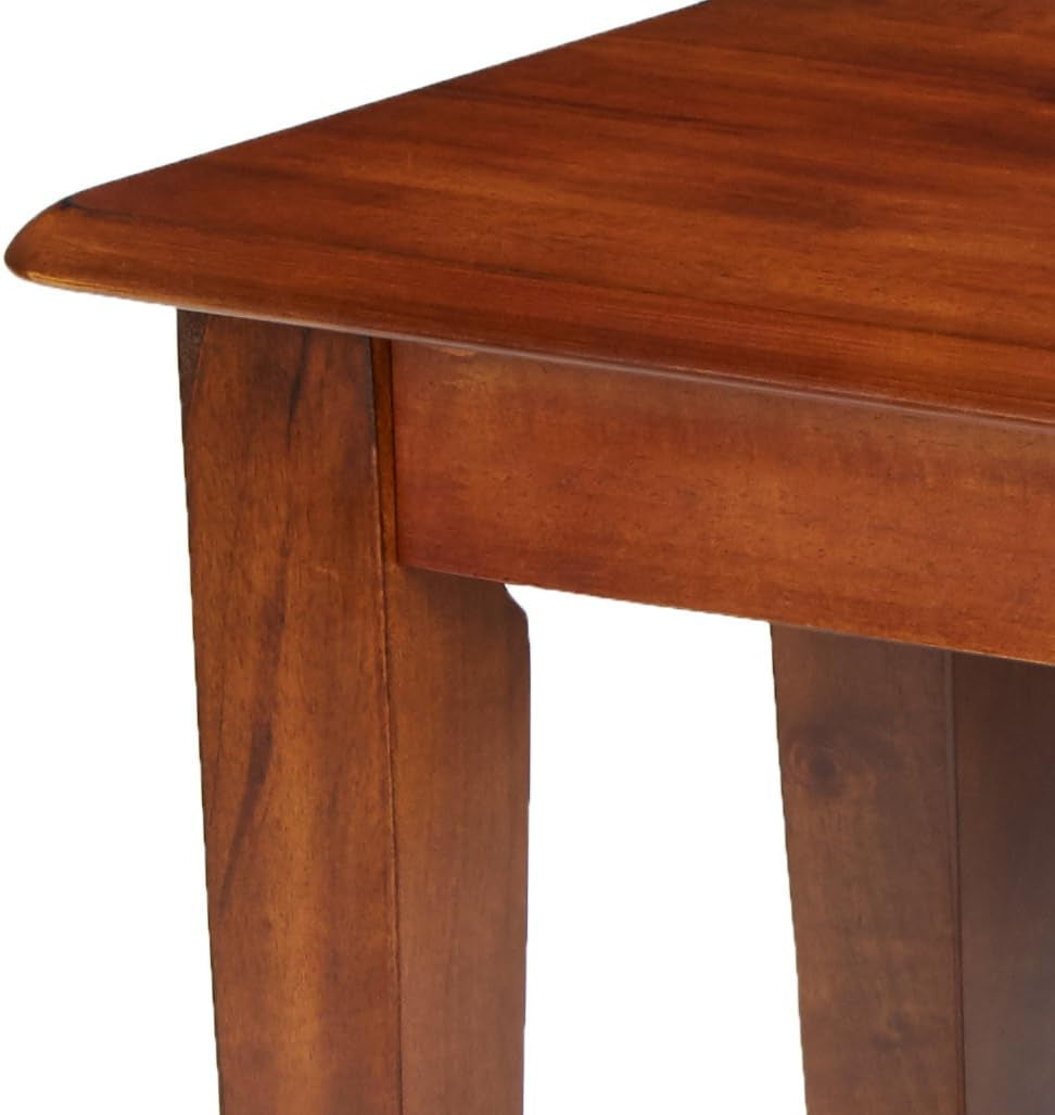 Berringer 17.5 Inch Rustic Dining Bench Brown Wood