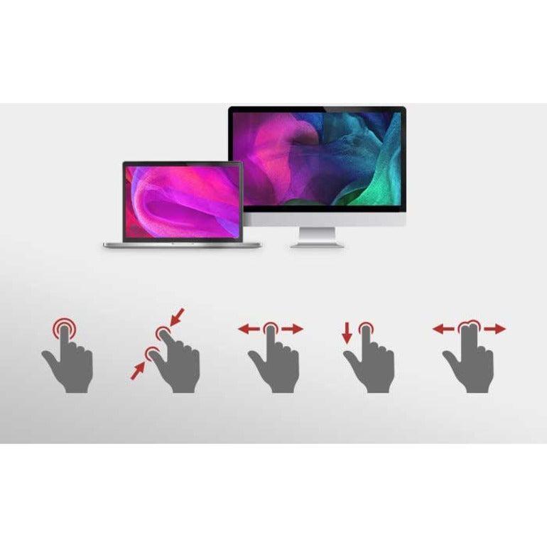 Best Touch Screen Computer Monitor 24 Inch - 10 Point Multitouch IPS Display | TecISoft TD2455