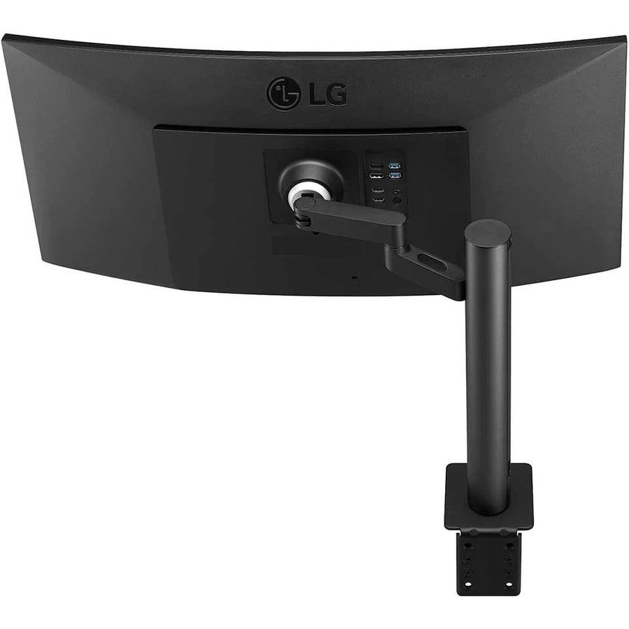 Best UltraWide Monitor 34 inch - LG Curved QHD IPS Ergo Monitor HDR10 USB-C AMD FreeSync | TecISoft 34BP88CN-B