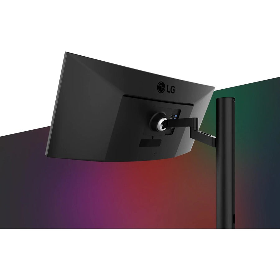 Best UltraWide Monitor 34 inch - LG Curved QHD IPS Ergo Monitor HDR10 USB-C AMD FreeSync | TecISoft 34BP88CN-B