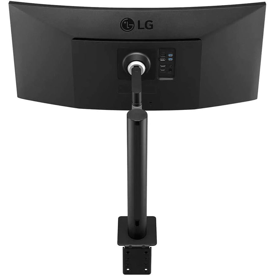 Best UltraWide Monitor 34 inch - LG Curved QHD IPS Ergo Monitor HDR10 USB-C AMD FreeSync | TecISoft 34BP88CN-B