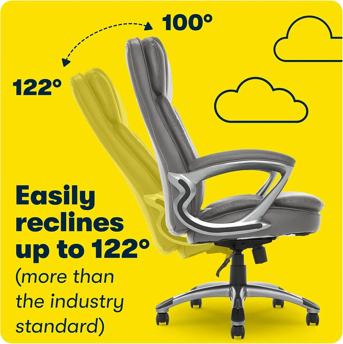Big And Tall Executive Office Chair With High Back