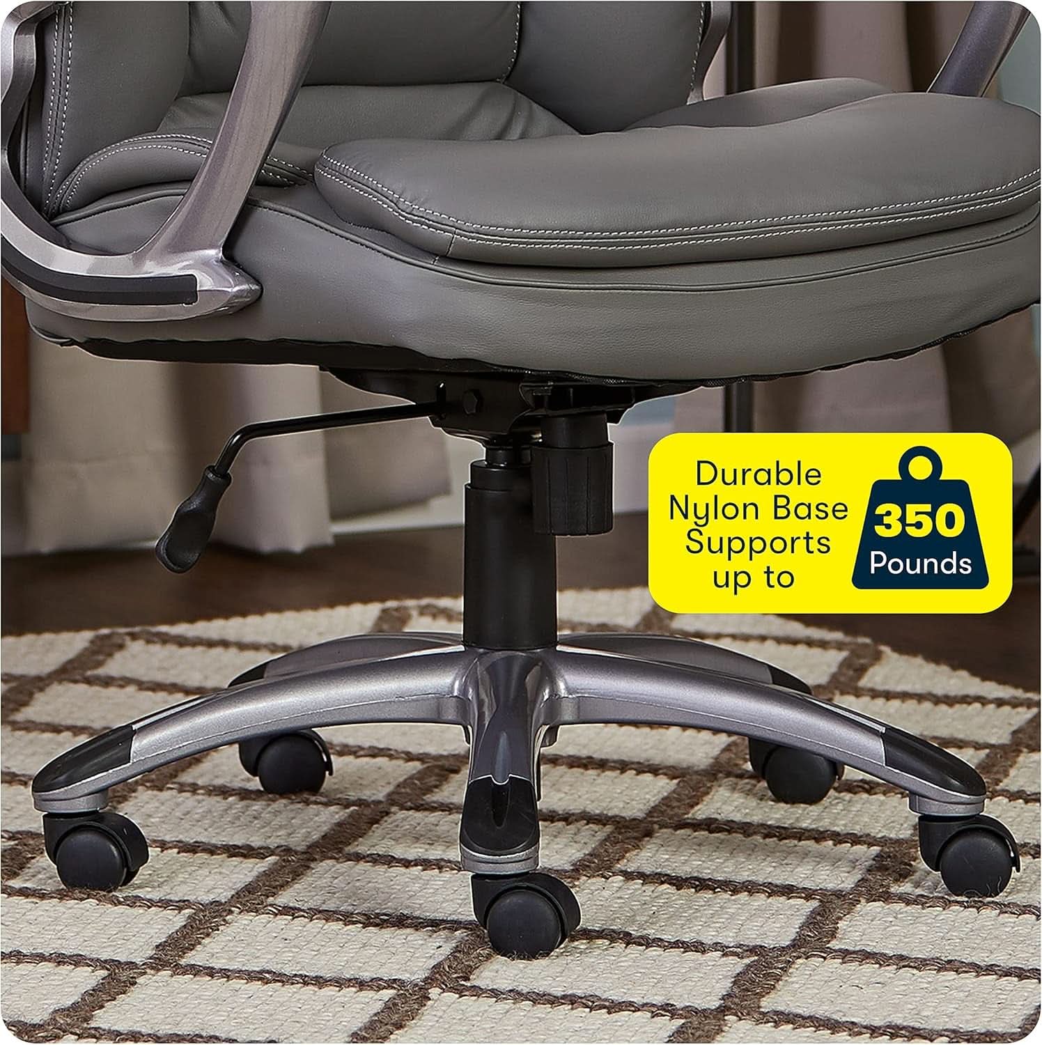 Big And Tall Executive Office Chair With High Back