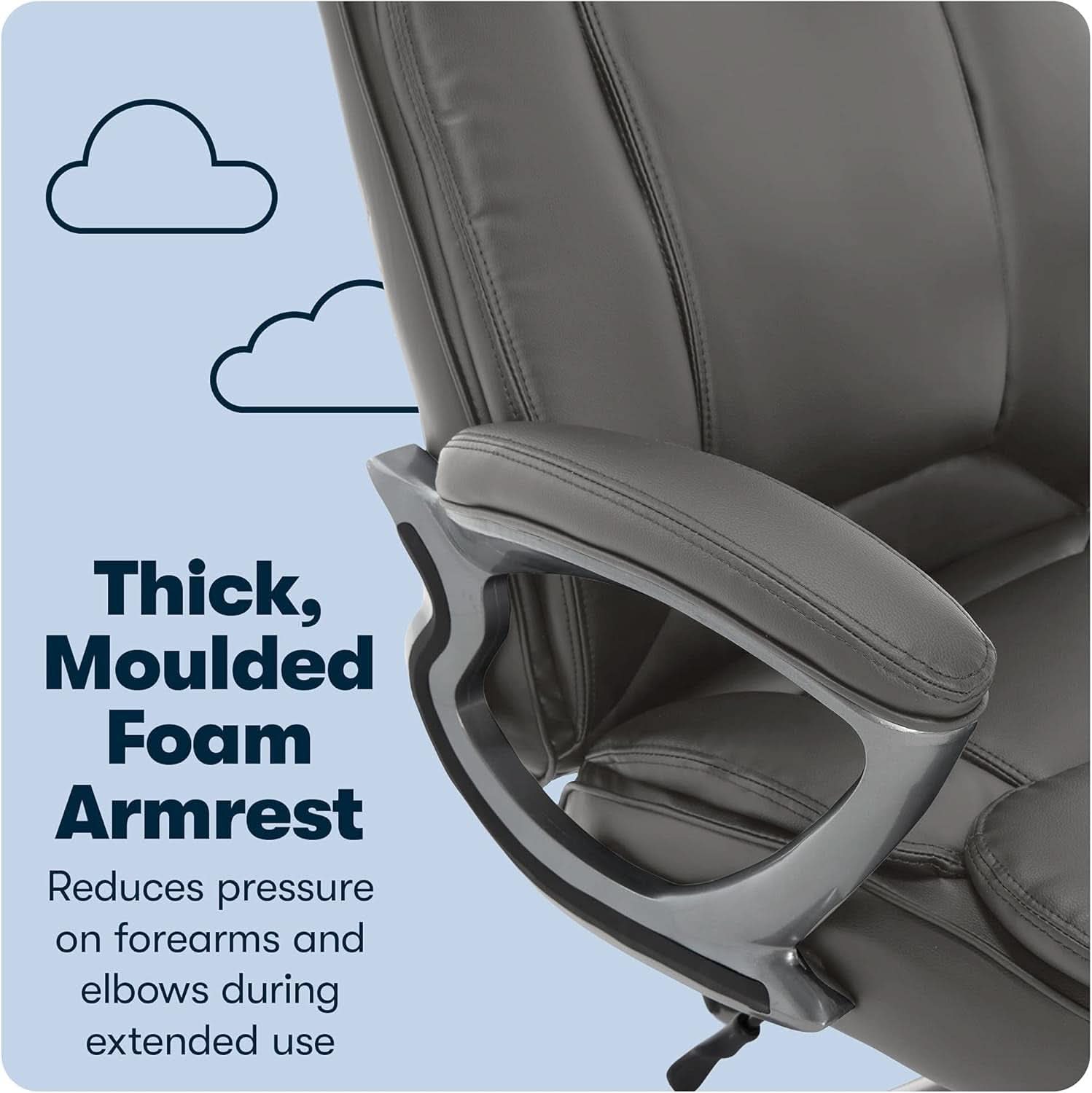 Big And Tall Executive Office Chair With High Back