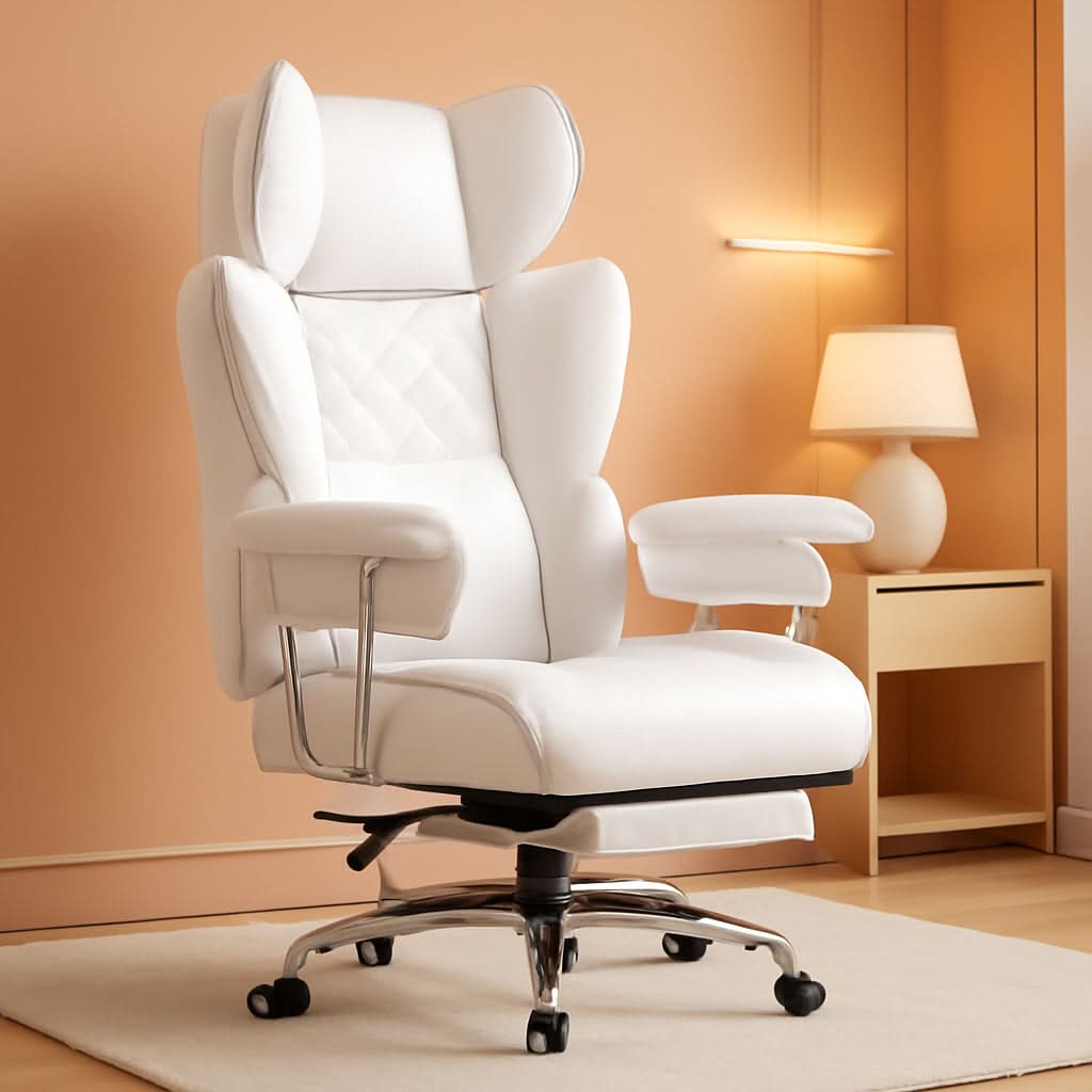 Big And Tall Gaming Chair With Lumbar Support And Footrest
