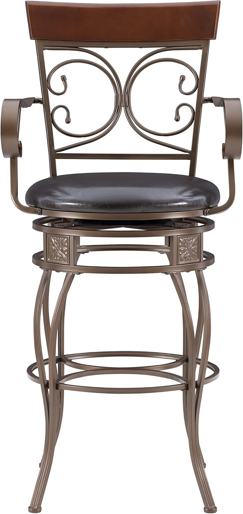 Big and Tall 31 Inch Barstool with Arms