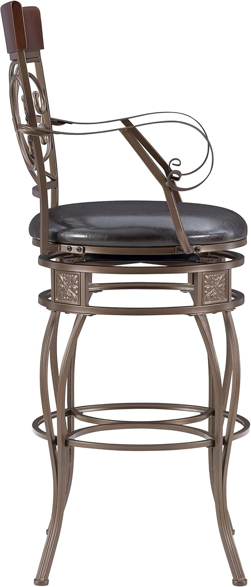 Big and Tall 31 Inch Barstool with Arms