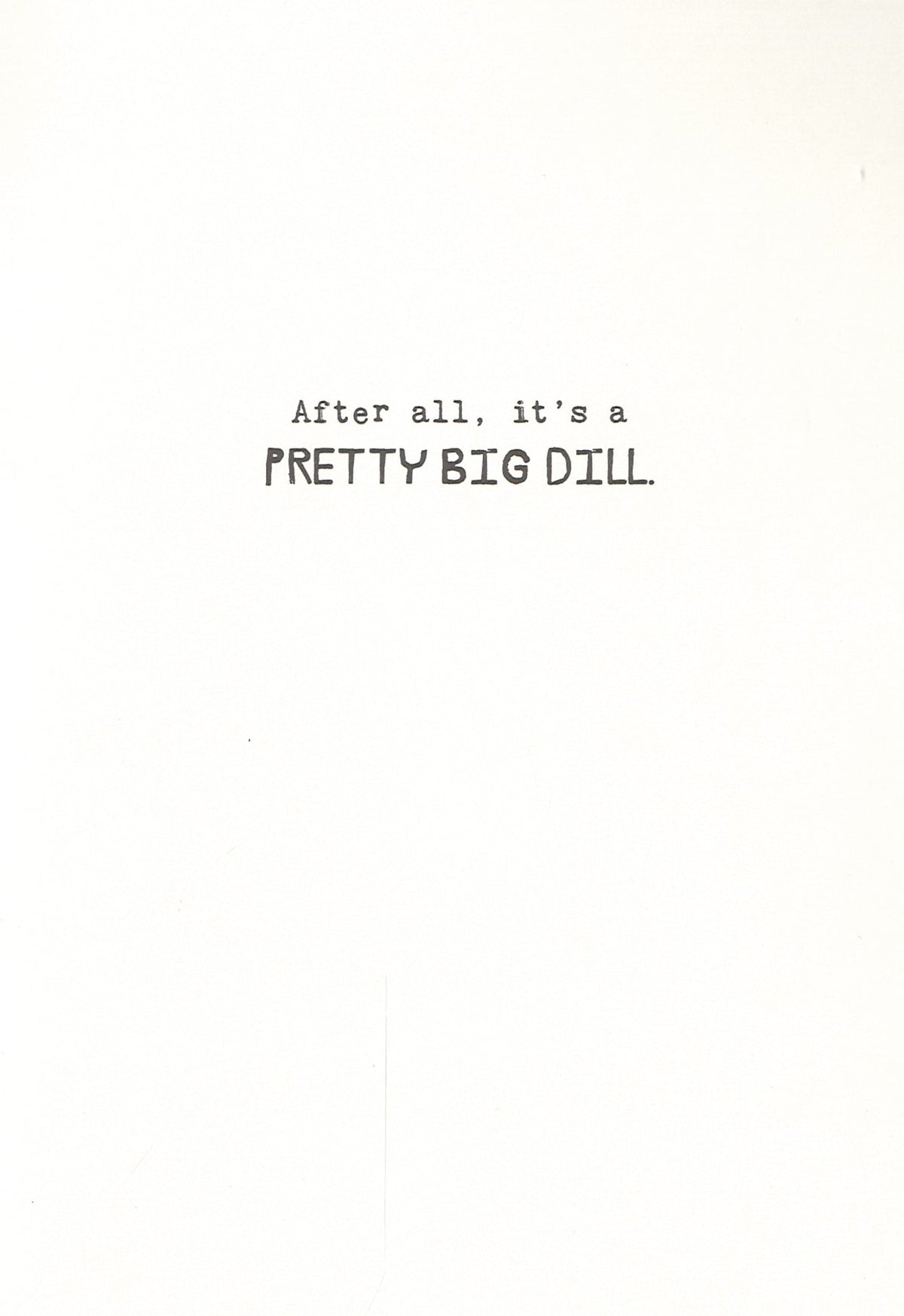 Birthday Card - Relish It