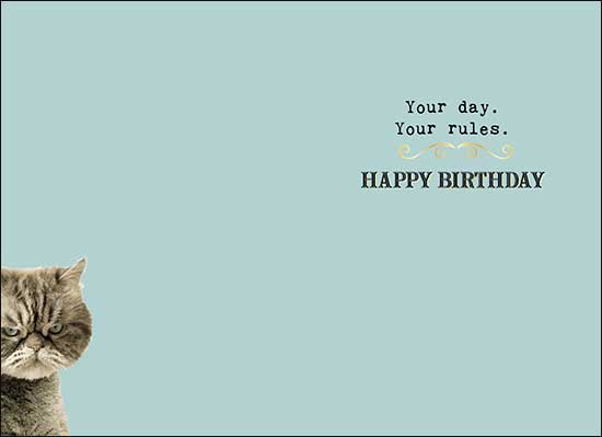 Birthday Card - Share Cake