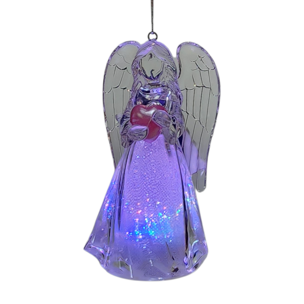 Birthstone Lighted Angel Ornament -