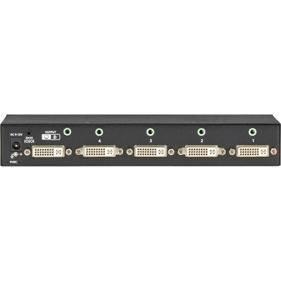 Black Box 4 x 1 DVI Switch with Audio AVSW-DVI4X1