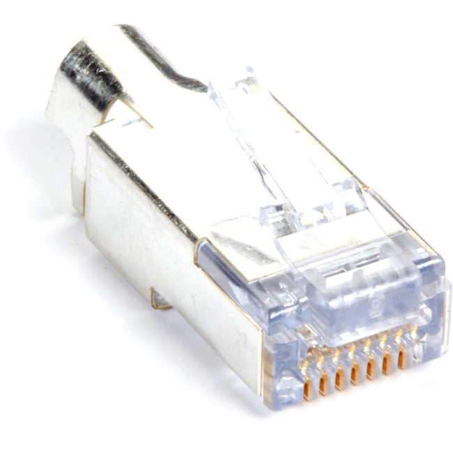 Black Box CAT6 EZ Shielded Plug - 25-Pack C6EZSP-25PAK