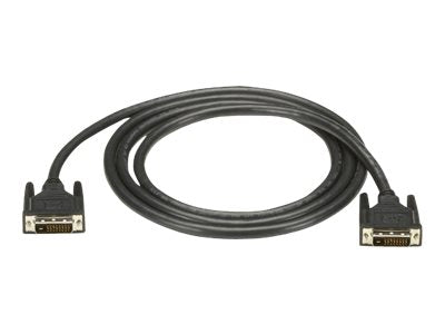 Black Box - DVI cable - DVI-D (M) to DVI-D (M) - 6 ft EVNDVI02-0006-R2