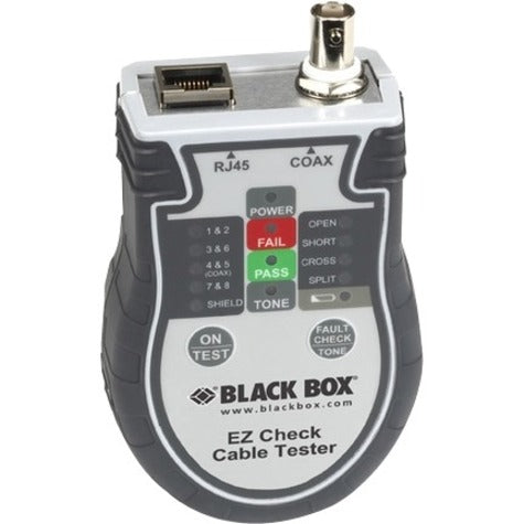 Black Box EZ Check Cable Tester with Tone Generation and Probe EZCTP-R2