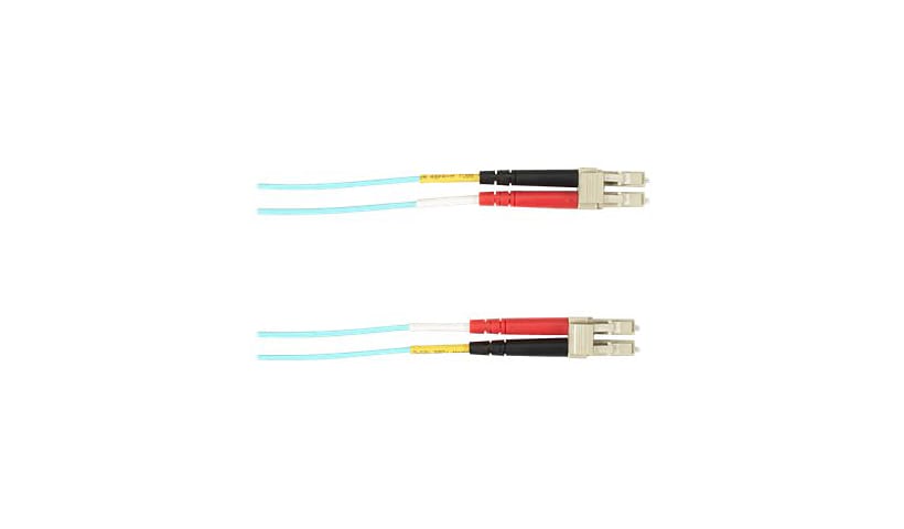 Black Box Fiber Optic Duplex Patch Network Cable FOCMP10-010M-LCLC-AQ