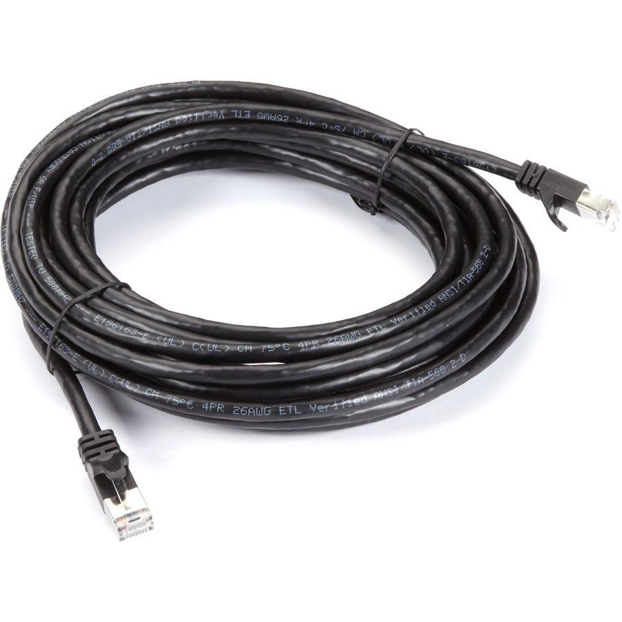 Black Box GigaTrue Cat.6a (F/UTP) Patch Network Cable CAT6APCS-025-BK