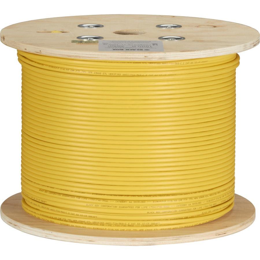 Black Box GigaTrue Cat.6a (F/UTP) Network Cable C6ABC51S-YL-1000