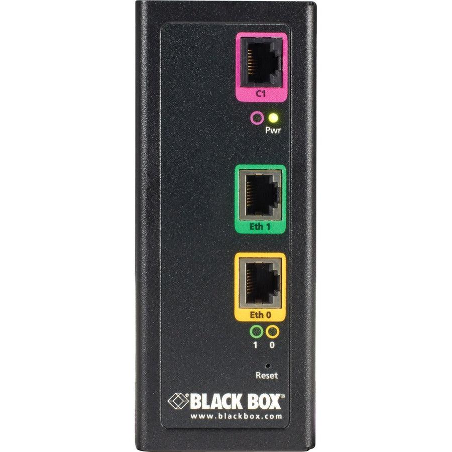 Black Box Industrial Ethernet Extender Local Unit - G.SHDSL 2-Wire, 15-Mbps