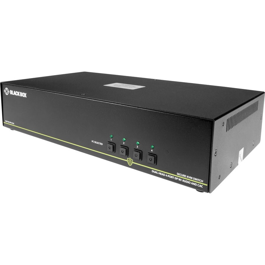 Black Box KVM Switchbox with CAC SS4P-DH-DP-UCAC
