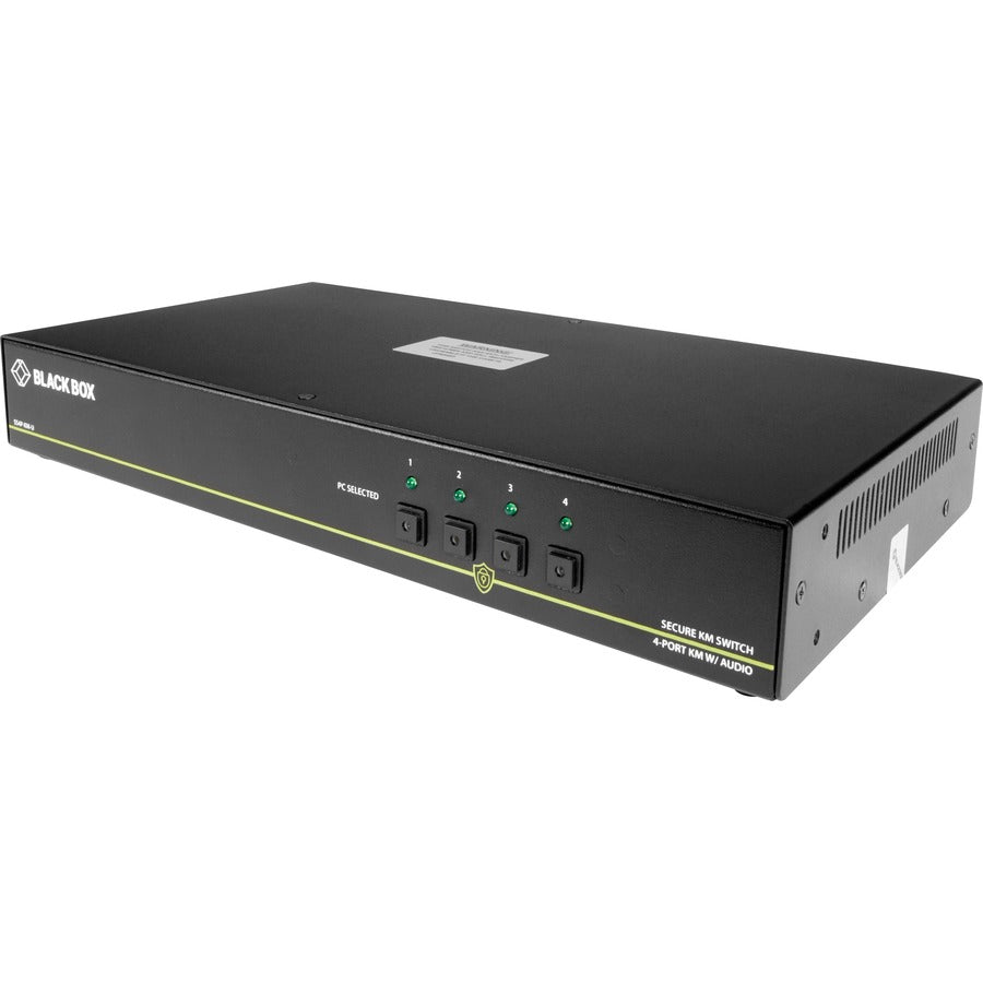 Black Box NIAP 3.0 Secure 4-Port Keyboard/Mouse Switch SS4P-KM-U