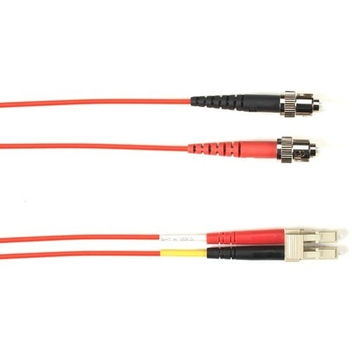 Black Box OM1 62.5/125 ST-LC 3M Multimode Fiber Patch Cable