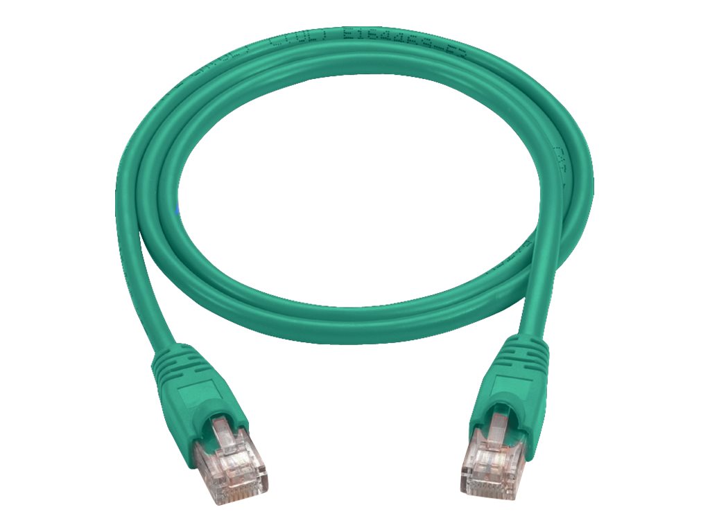 Black Box - Patch cable - RJ-45 (M) to RJ-45 (M) - 1 ft - UTP - CAT 6 - molded, snagless, stranded - green (pack of 25)