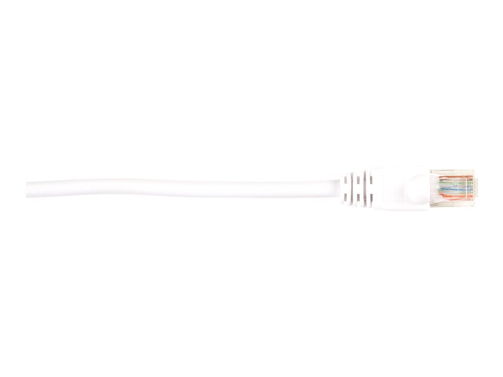 Black Box - Patch cable - RJ-45 (M) to RJ-45 (M) - 19.7 ft - UTP - CAT 5e - molded, snagless, stranded - white (pack of